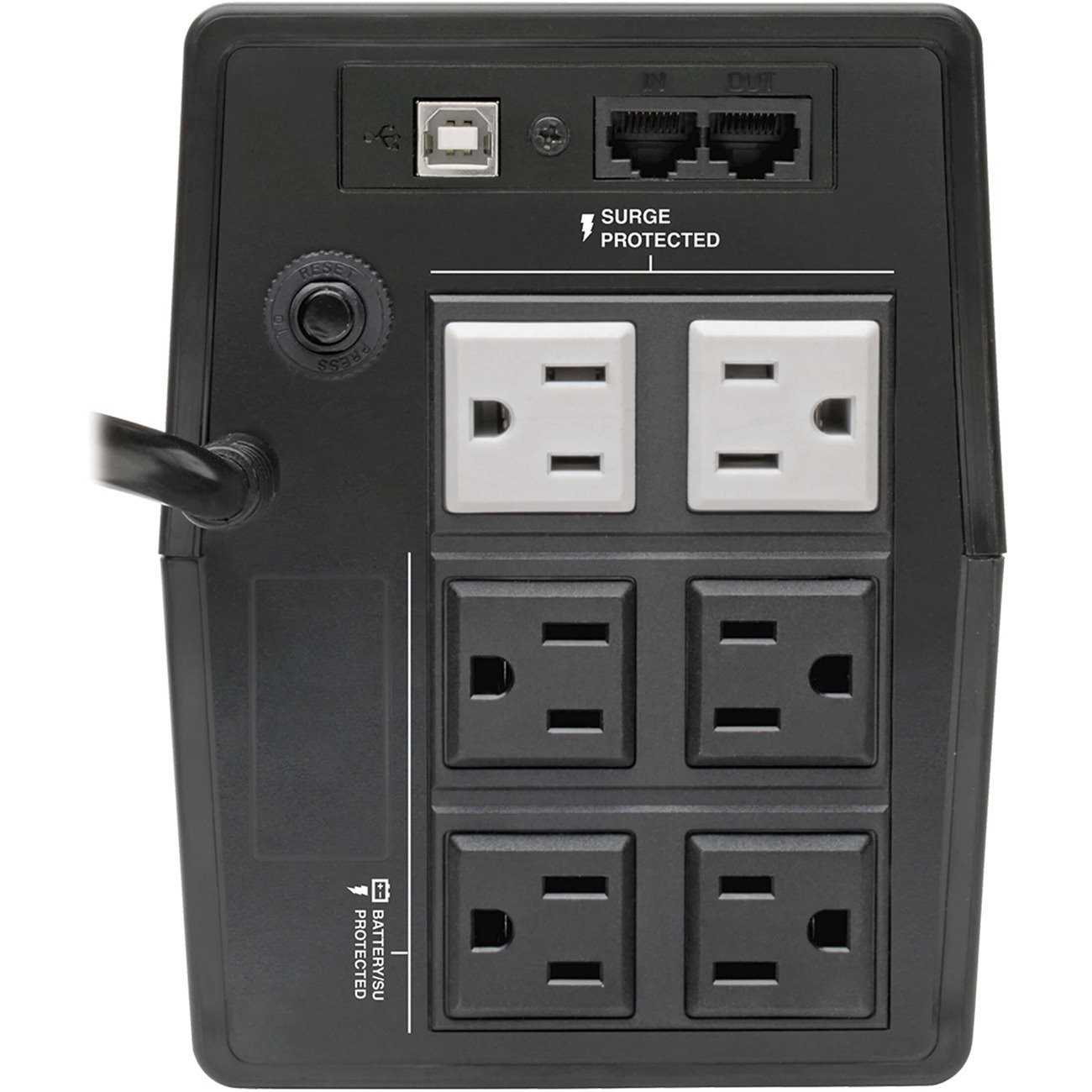 Eaton Tripp Lite Series 700VA 350W Line-Interactive UPS with 6 Outlets - AVR, 120V, 50/60 Hz, LCD, USB, Tower