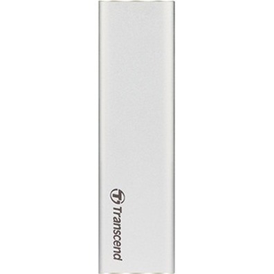 Transcend Drive Enclosure - USB 3.1 Host Interface - UASP Support External - Silver