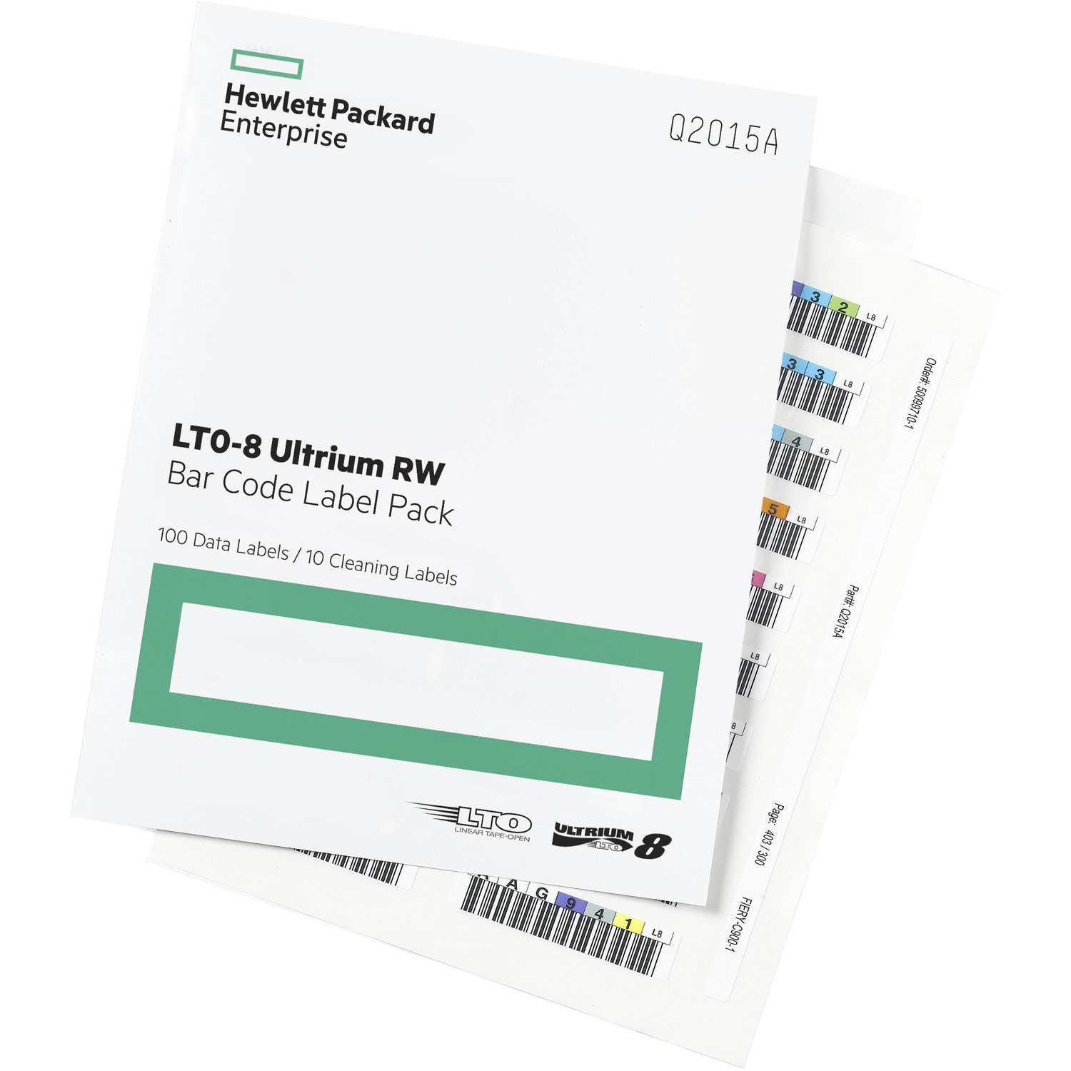 HPE Barcode Label