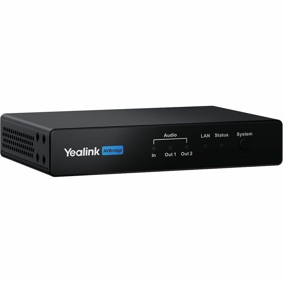 Yealink Compact Device Combining Mini-Dsp And Av Signal Bridging Functions, With Poe Pow