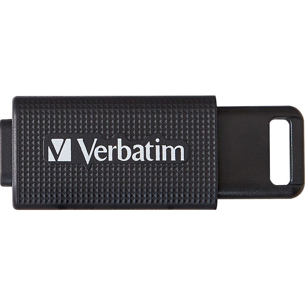 Verbatim 32GB Type-C USB 3.2 Flash Drive - Black Retail Pack 70903 Ultra Fast Transfer, Compact and Light weight design