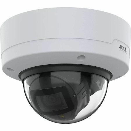 AXIS P3278-LVE 8 Megapixel Indoor/Outdoor 4K Network Camera - Color - Dome - White - TAA Compliant