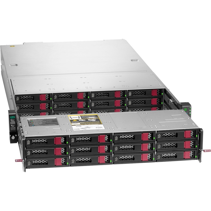 HPE Apollo 4200 G10 2U Rack Server - 1 Xeon Silver 4210R 2.40 GHz - 64 GB RAM - 36 TB HDD - (9 x 4TB) HDD Configuration - 12Gb/s SAS, Serial ATA/600 Controller