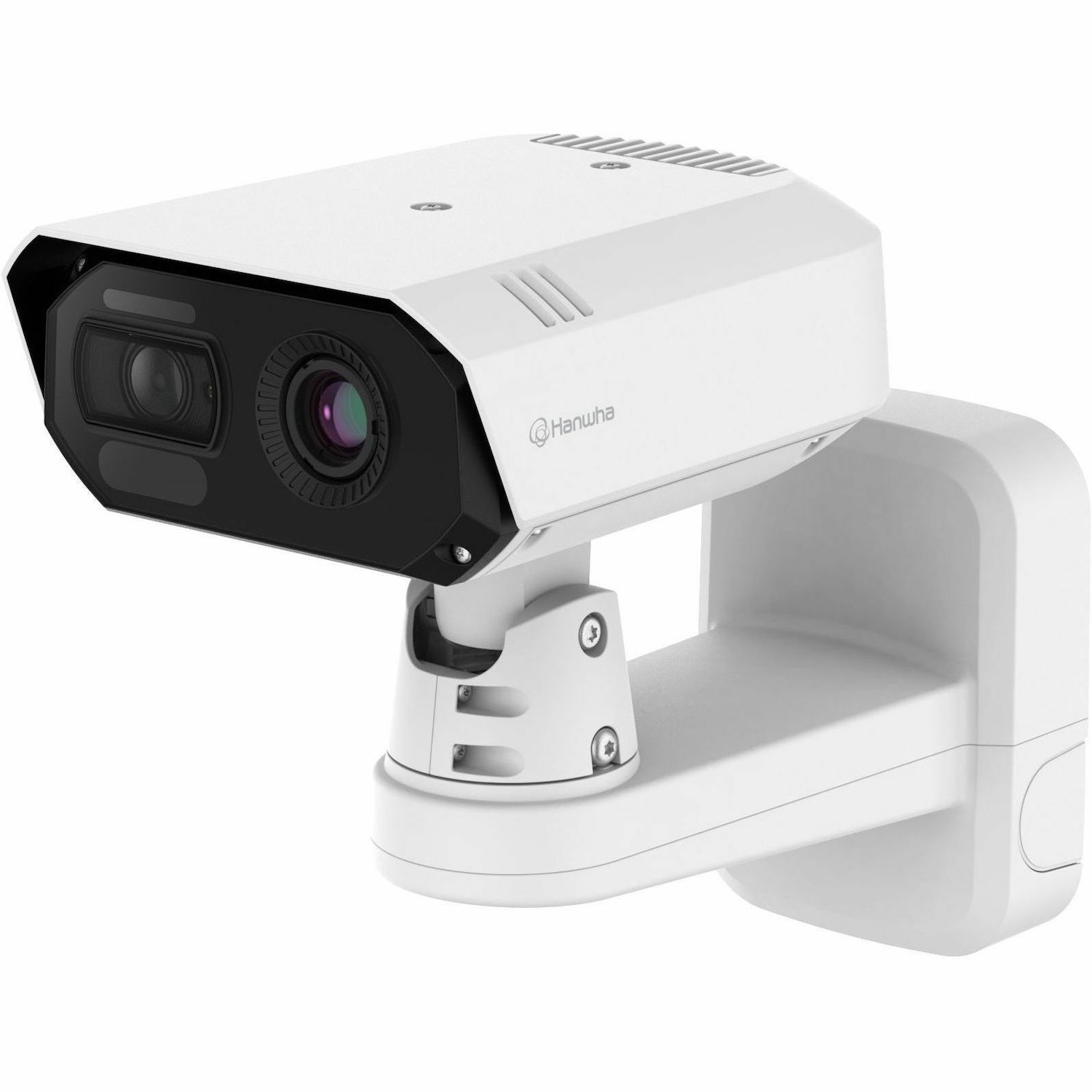 Wisenet TNM-C4940TDR Outdoor 4K Network Camera - Color - White - TAA Compliant