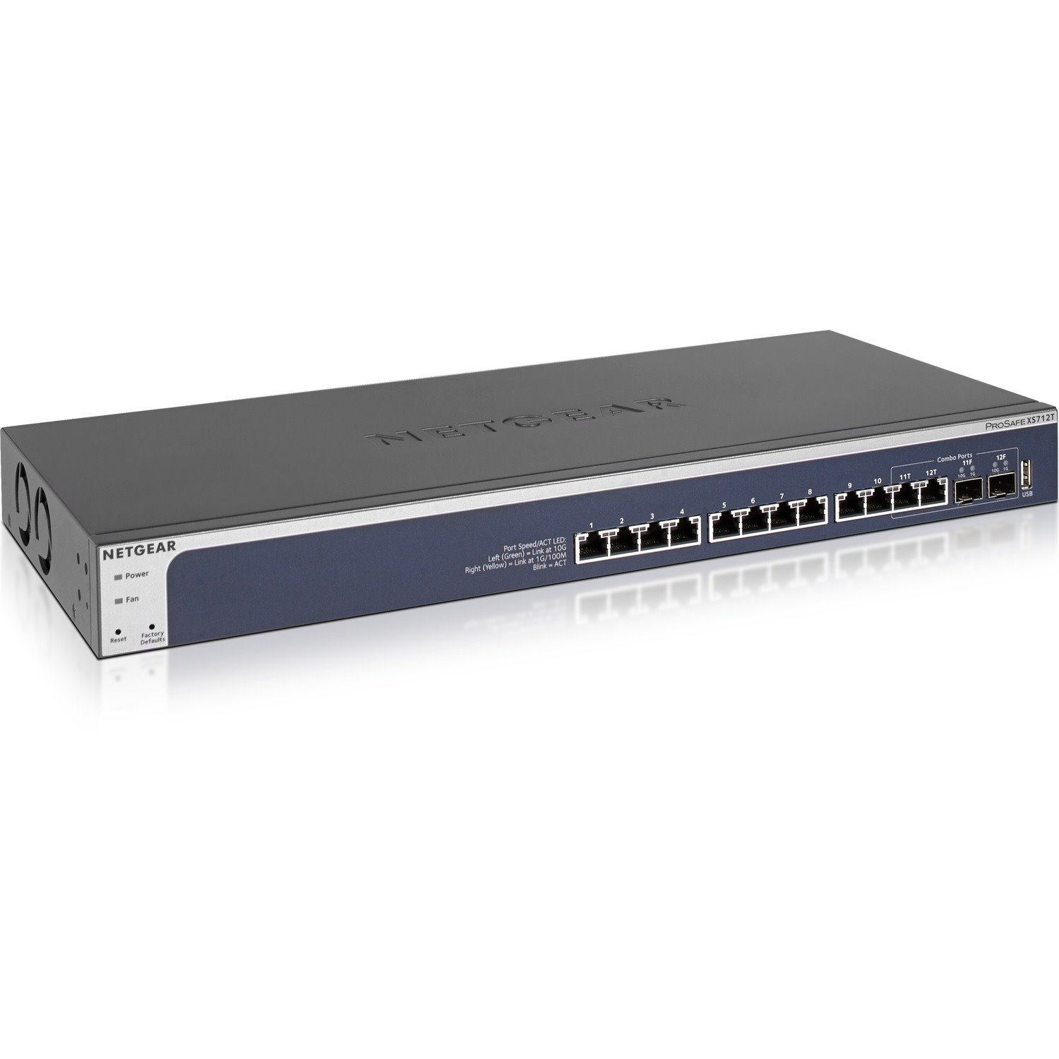 Netgear XS712Tv2 12 Ports Manageable Ethernet Switch