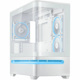 Asus ASUS Prime AP202 ARGB Computer Case - Micro ATX, Mini ITX Motherboard Supported - Tempered Glass - White