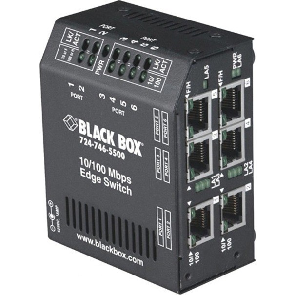 Black Box Heavy-Duty Edge Switch