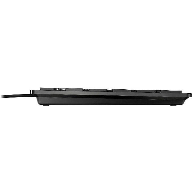 CHERRY KC 6000 Keyboard - Cable Connectivity - USB Interface - Spanish - Black