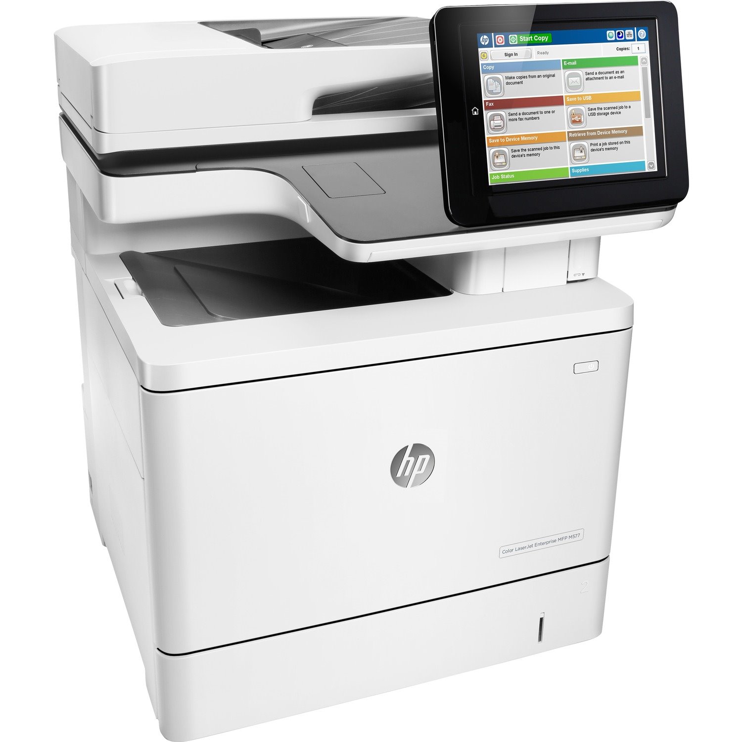 HP LaserJet M577z Wireless Laser Multifunction Printer - Colour