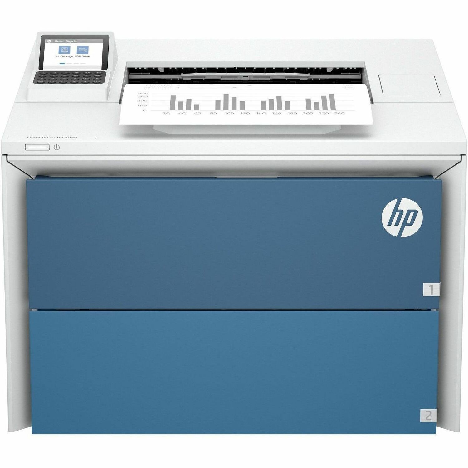 HP LaserJet Enterprise 5501dn Wired Laser Printer - Monochrome
