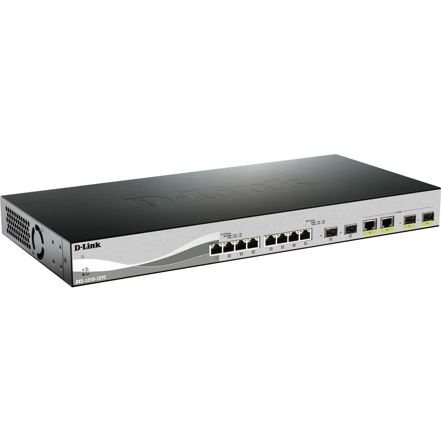 D-Link DXS-1210 DXS-1210-12TC 12 Ports Manageable Ethernet Switch - 10GBase-T, 10GBase-X