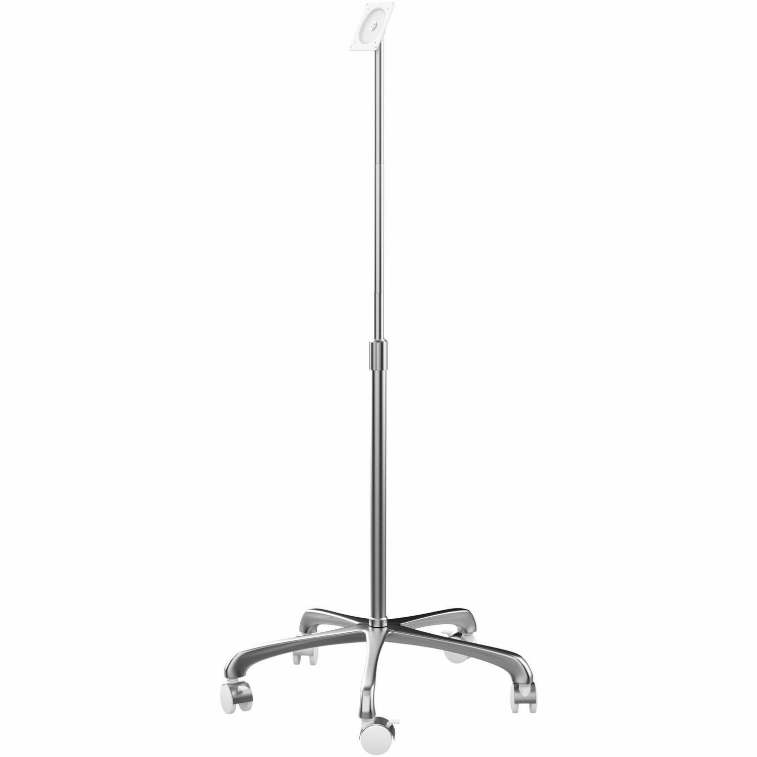 Cta Digital Cta Vesa Compatible Heavy Duty Height Adjustable Rolling Floor Stand