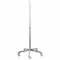 CTA Digital VESA-Compatible Heavy-Duty Height-Adjustable Rolling Floor Stand