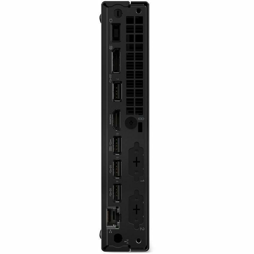 Lenovo ThinkCentre M70q Gen 5 12TD002CAU Desktop Computer - Intel Core i7 14th Gen i7-14700T - 32 GB - 512 GB SSD - Tiny - Black