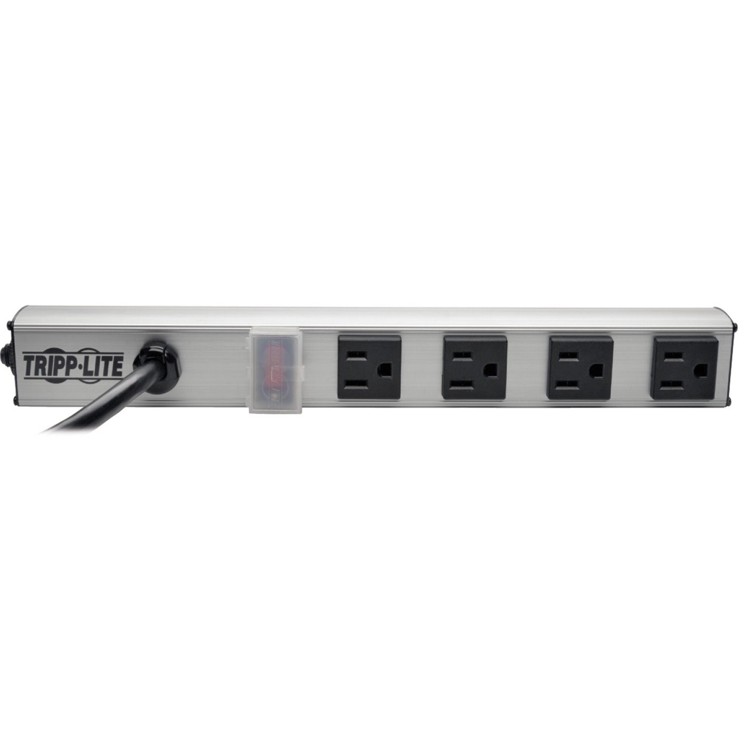 Eaton Tripp Lite Series 4-Outlet Power Strip, 6 ft. (1.83 m) Cord, 5-15P, 12 in.