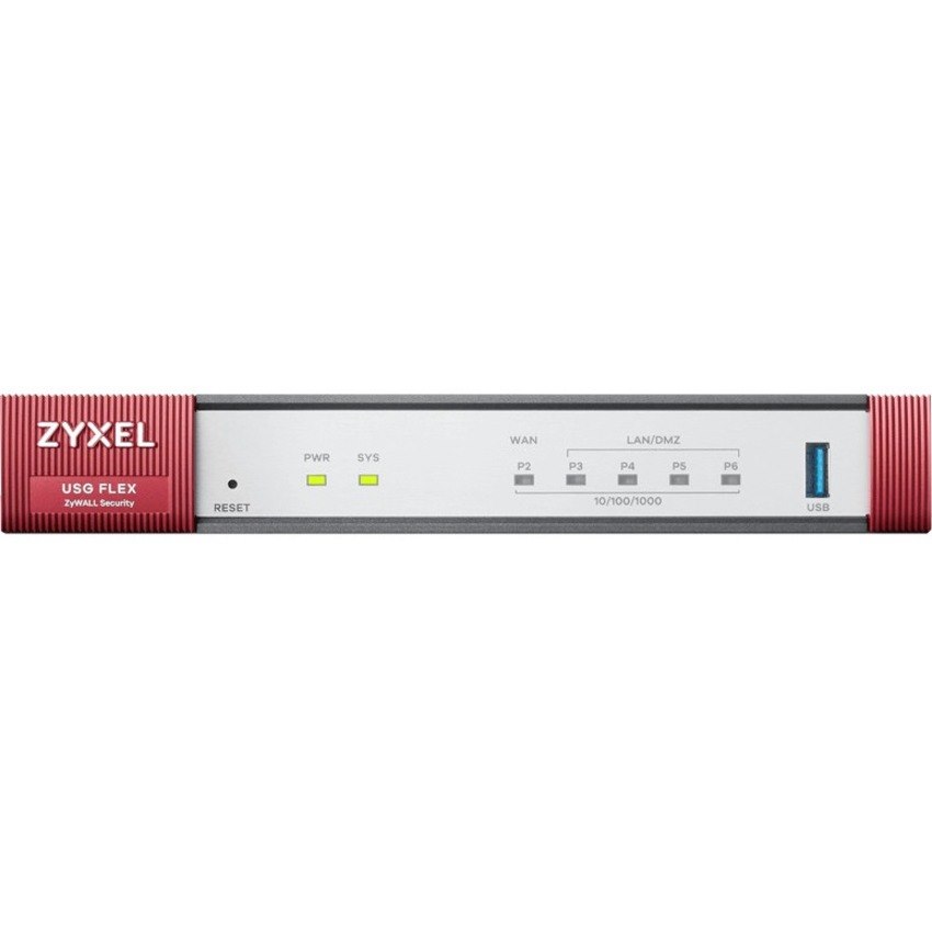 ZYXEL USGFLEX50 - VPN Network Security Firewall Router for Home & Small Business | Hardware Only | Web Content Filter Option | Nebula Cloud Option | TAA Compliant