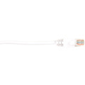 Black Box CAT6 Value Line Patch Cable, Stranded, White, 7-ft. (2.1-m), 25-Pack
