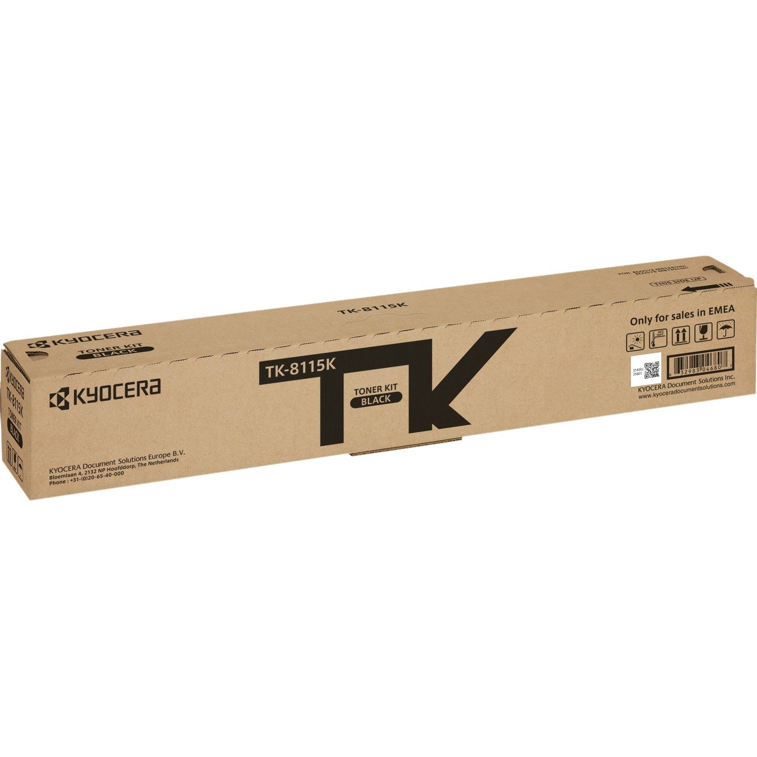 Kyocera TK-8115K Original Laser Toner Cartridge - Black Pack