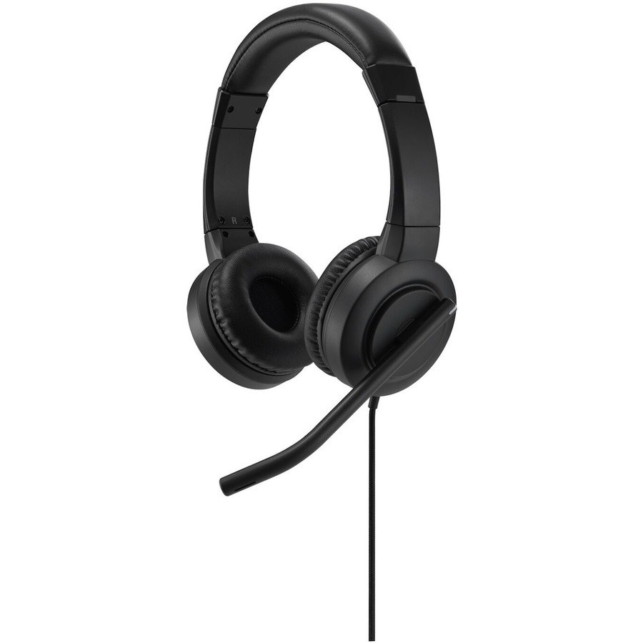 Kensington H1000 Wired On-ear, Over-the-head Stereo Headset - Black