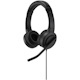 Kensington H1000 Wired On-ear, Over-the-head Stereo Headset - Black