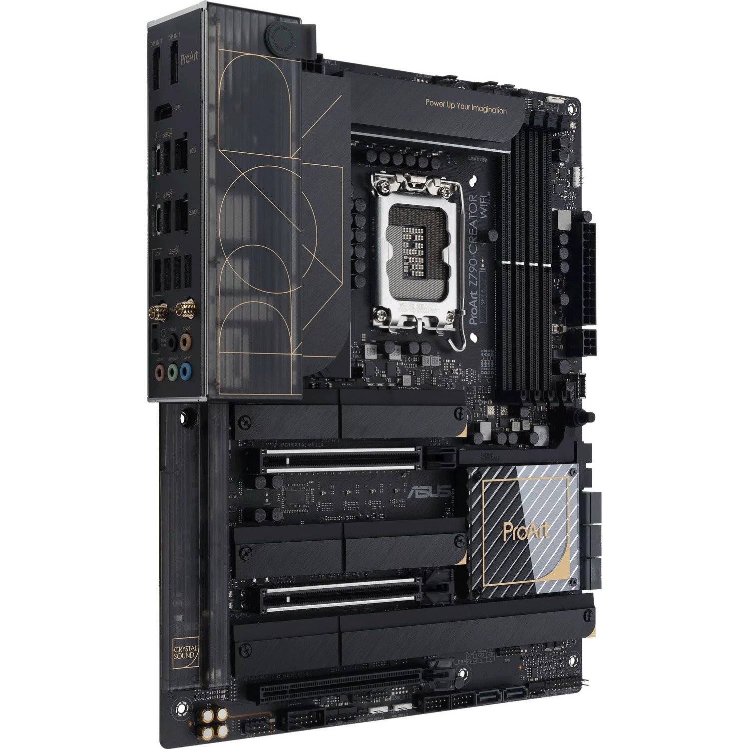 Asus ProArt Z790-CREATOR WIFI Desktop Motherboard - Intel Z790 Chipset - Socket LGA-1700 - ATX