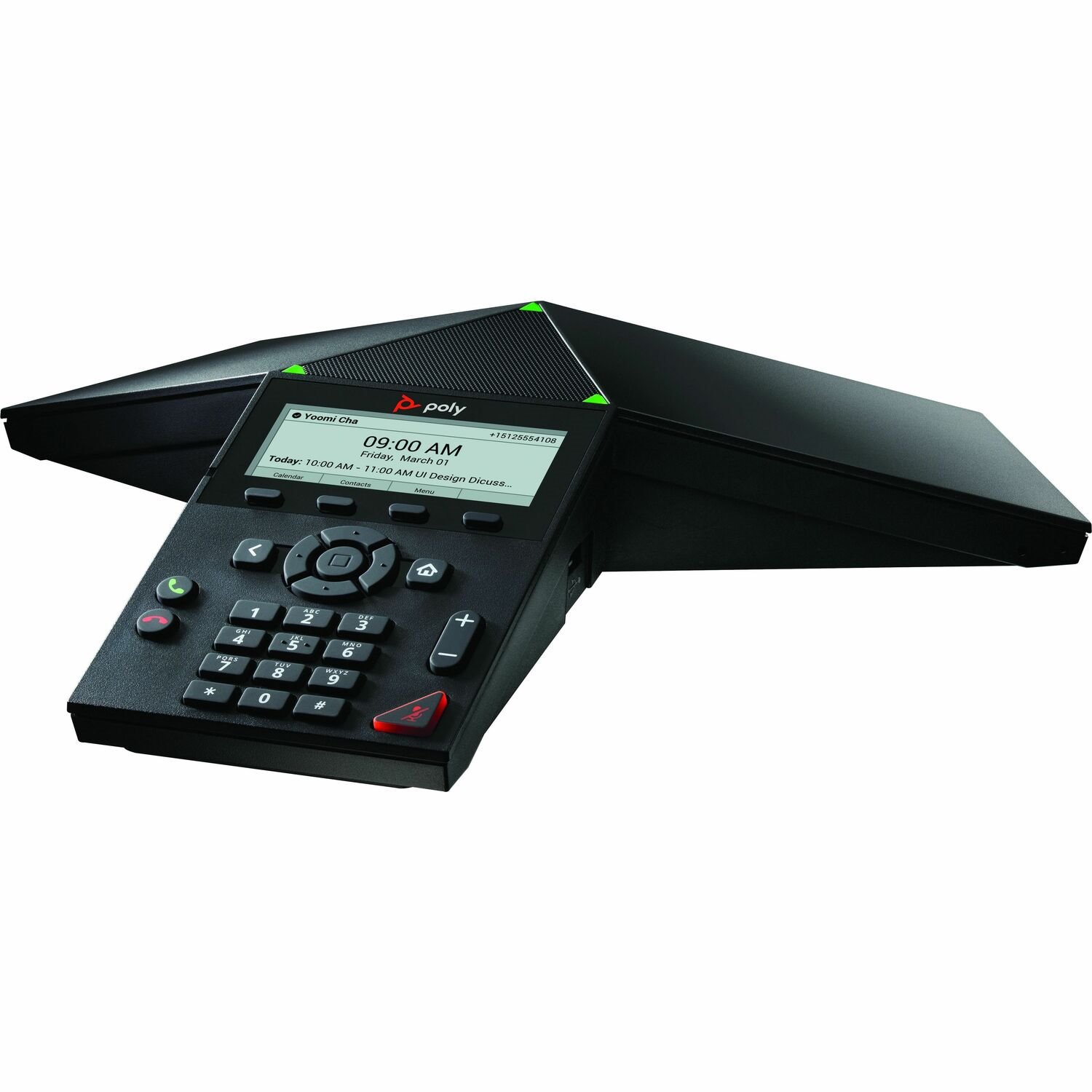 Poly Trio 8300 IP-conferentiestation - Bedraad/draadloos - Wi-Fi, Bluetooth - Zwart - TAA Compliant