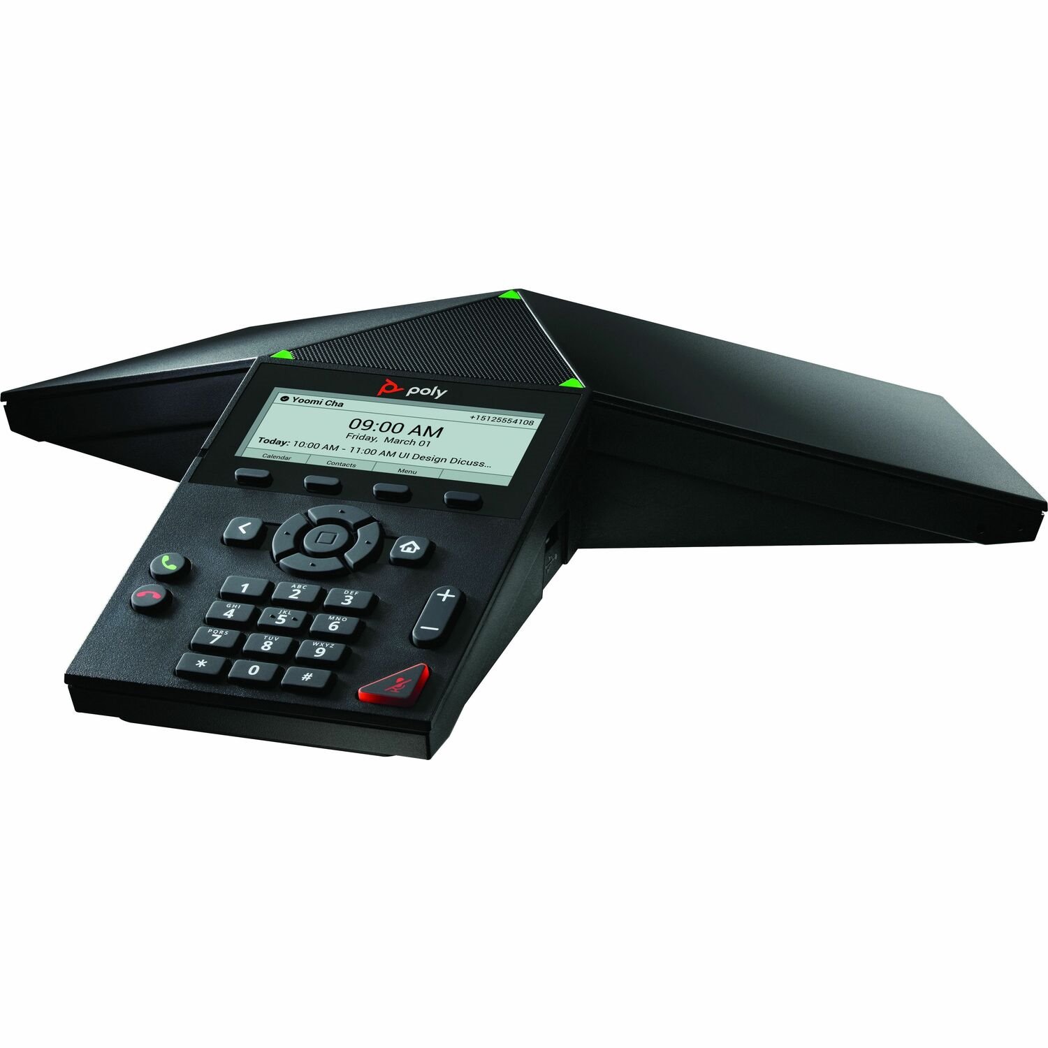 Poly Trio 8300 IP Conference Phone and PoE-enabled No Radio GSA/TAA