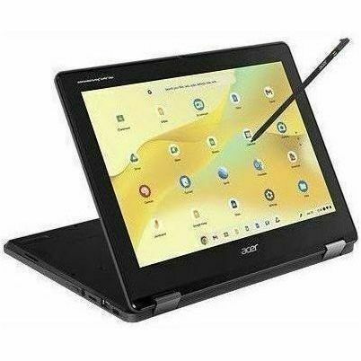 Acer Chromebook Spin 512 R857TN R857TN-C1LD 12.2" Touchscreen Convertible 2 in 1 Chromebook - WUXGA - 60 Hz - Intel N-Series N150 - 8 GB - 64 GB Flash Memory - English (US) Keyboard - Black