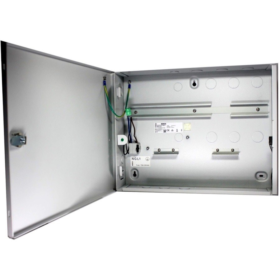 Bosch Mounting Enclosure for Controller, Power Supply, Battery, Door Access Control Panel - White