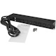 StarTech.com 1U 19" 8 Port Rack Mount PDU, IEC C13 Socket Rackmount Power Supply/ Strip, Horizontal Server Rack PDU 16A 240V