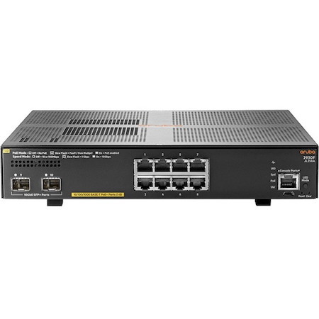 HPE 2930F 8G PoE+ 2SFP+ Switch