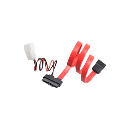 Akasa 40 cm SATA Data Transfer Cable for Hard Drive, Optical Drive