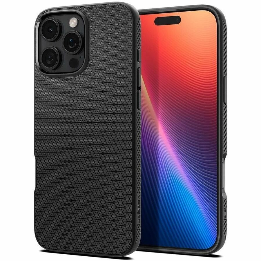 Spigen Liquid Air Mobiele Telefoon Behuizingen 16 CM (6.3") Hoes Zwart ** New Retail **