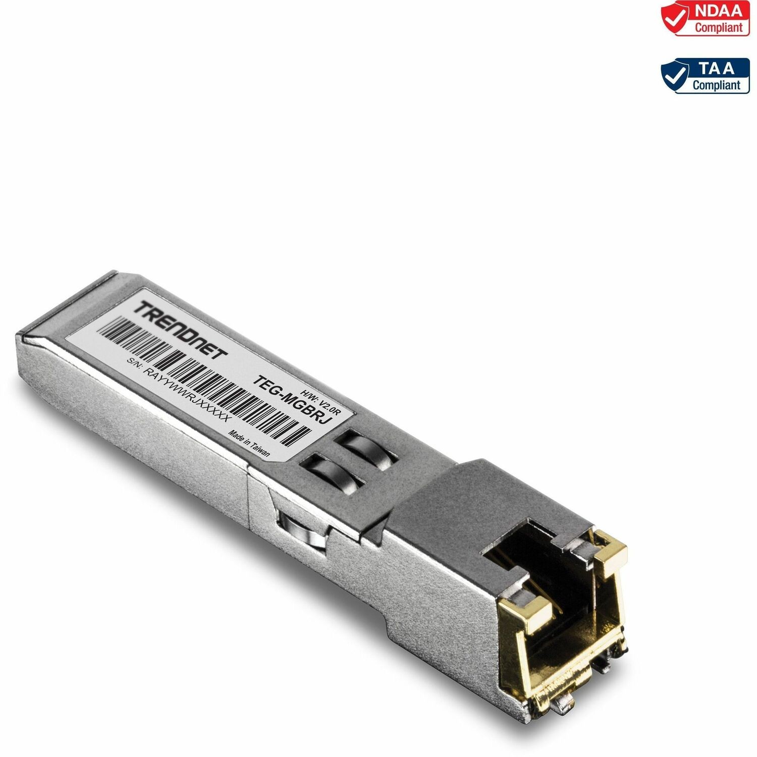 TRENDnet TEG-MGBRJ SFP (Mini-GBIC) - TAA-konform