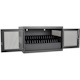 Eaton Tripp Lite Series 16-Device USB Charging Station Cabinet with Sync for iPad and Android Tablets, Wall-Mount and Cart Options, Black