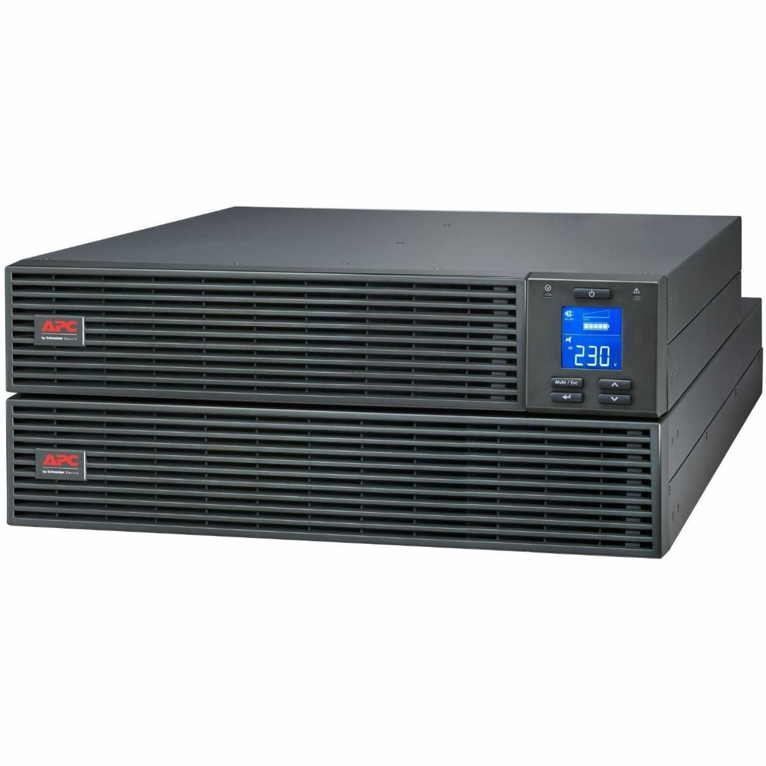 SRV2KRILRK-E - APC Easy UPS On-Line, 2kVA/1.8kW, Rackmount 4U, 230V, 15A C20 Inlet, 4x IEC C13 outlets, Intelligent Card Slot, LCD, Extended runtime, W/ rail kit, 2Yr Warranty