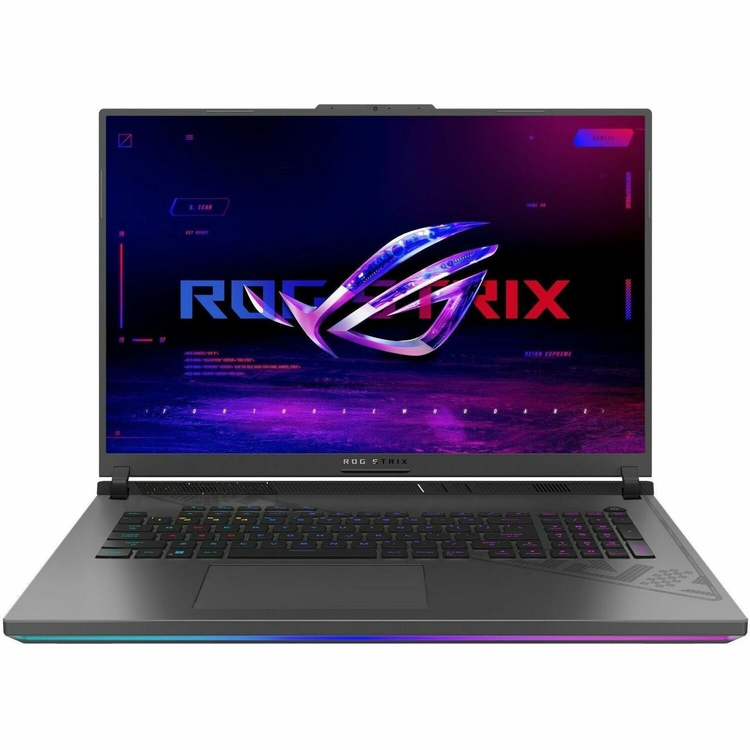 Asus ROG Strix G18 G814 G814JIR-N6003W 45.7 cm (18") Gaming Notebook - 2.5K - 240 Hz - Intel Core i9 14th Gen i9-14900HX - 32 GB - 1 TB SSD