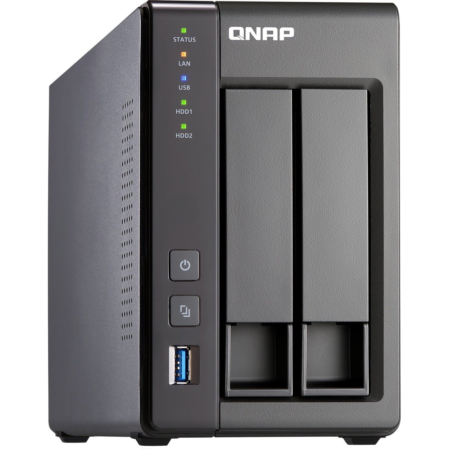 QNAP Turbo NAS TS-251+ 2 x Total Bays NAS Storage System Celeron Quad-core (4 Core) 2 GHz - 8 GB RAM - DDR3L SDRAM