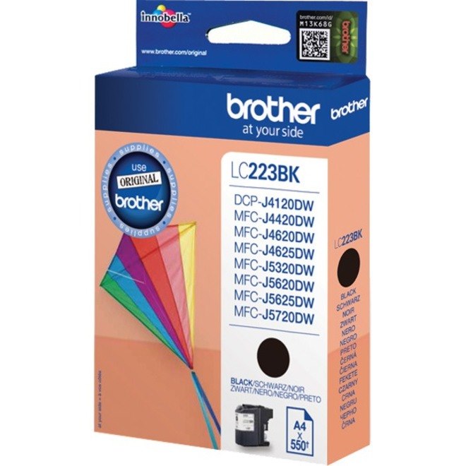Brother LC-223BK Original Inkjet Ink Cartridge - Black Pack