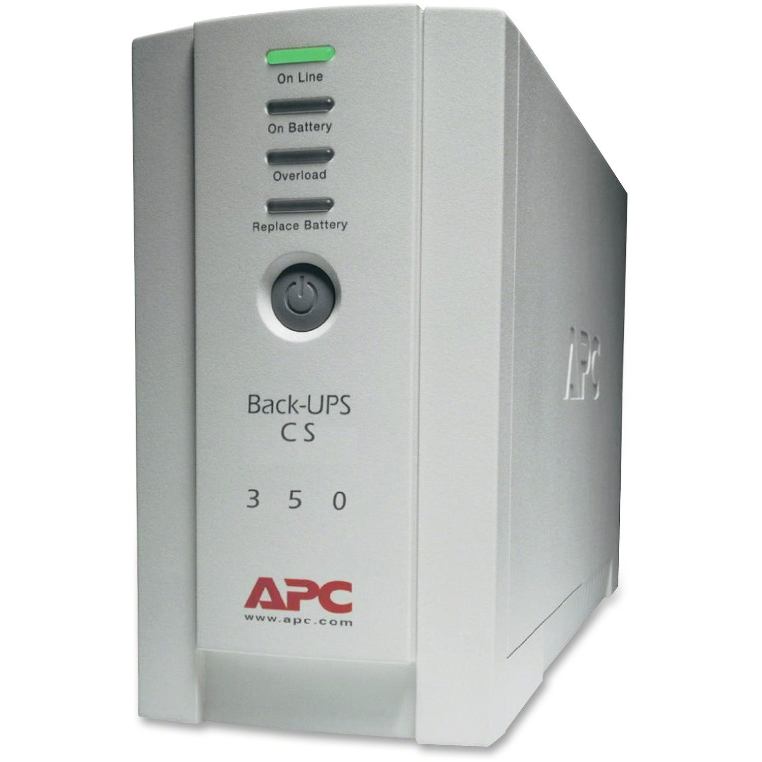 APC Back-UPS CS 350VA, 120V, 6 NEMA outlets (4 surge)