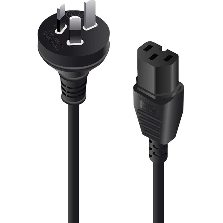 Alogic Standard Power Cord - 2 m - Australia