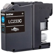 Brother LC233C Original Inkjet Ink Cartridge - Cyan Pack