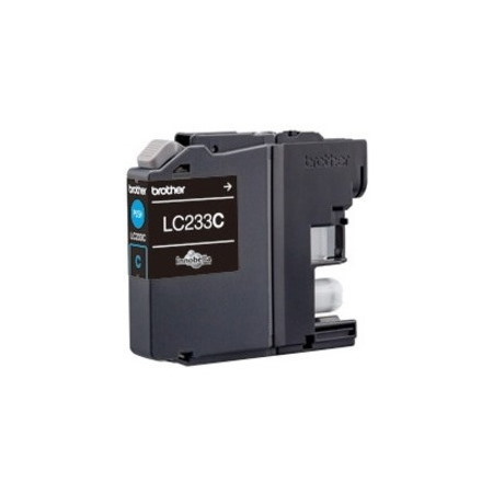 Brother LC233C Original Inkjet Ink Cartridge - Cyan Pack