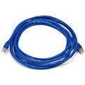 Monoprice 10FT 24AWG Cat6A 500MHz STP Ethernet Bare Copper Network Cable - Blue