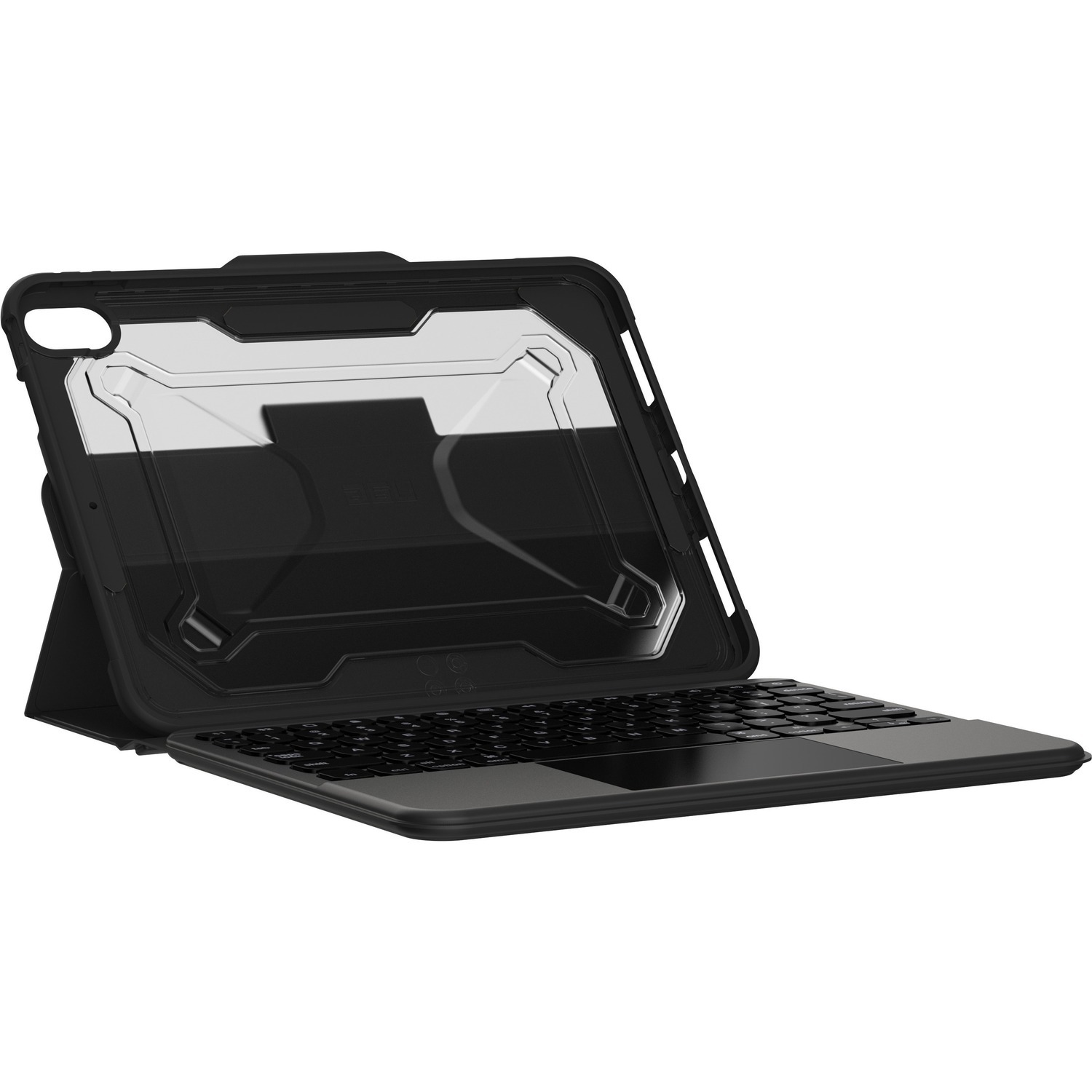 Urban Armor Gear Rugged Keyboard/Cover Case (Folio) for 10.9" Apple iPad (11th Generation), iPad (10th Generation), iPad (2022) Tablet - Black