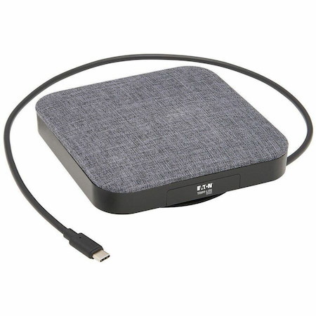 Eaton Tripp Lite Series USB-C Dock with Optional Internal Hard Drive, 4K HDMI, USB 3.x (5Gbps), USB-A/USB-C Hub, SATA III, 100W PD Charging, Gray