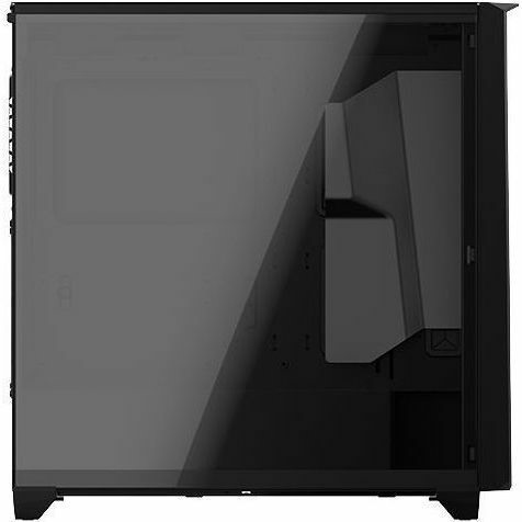 In Win D5 Computer Case - ATX Motherboard Supported - Mid-tower - SECC, Tempered Glass, Steel - Black