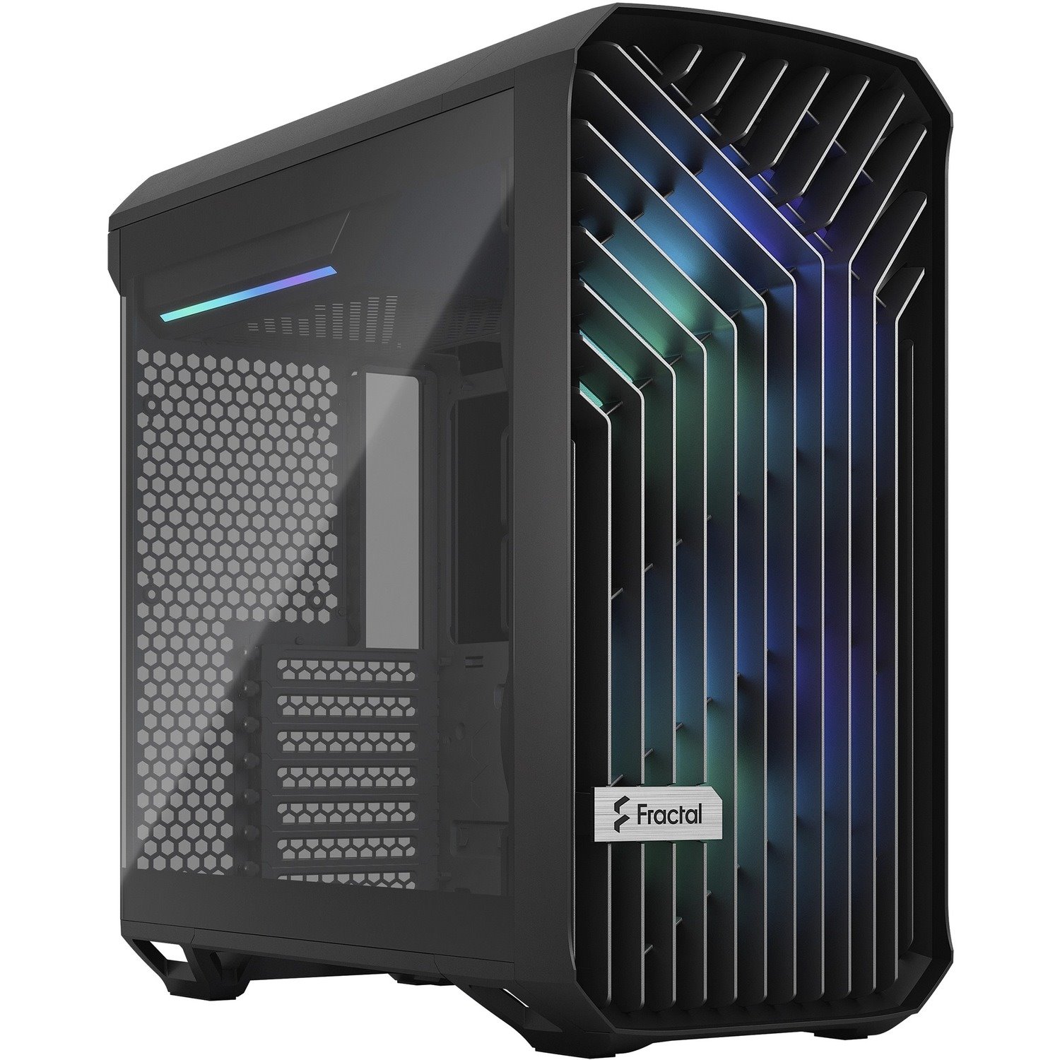 Fractal Design Torrent Compact Computer Case - ATX Motherboard Supported - Tower - Tempered Glass, Steel - Black