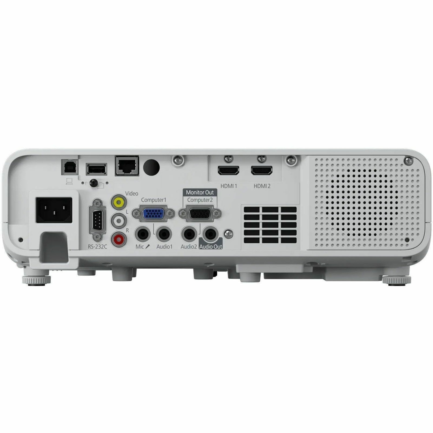 Epson EB-L270F 3LCD Projector - 16:9 - Wall Mountable, Ceiling Mountable, Lighting Track Mountable, Portable, Desktop, Floor Mountable - White