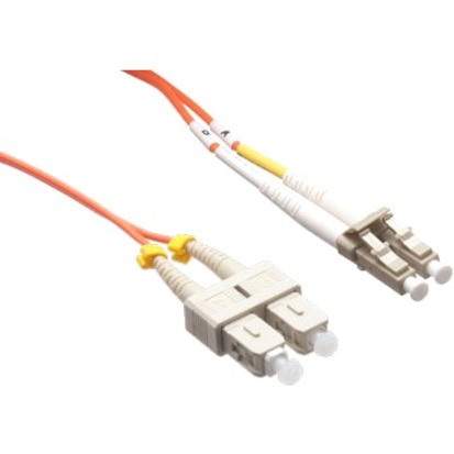 Axiom LC/SC Multimode Duplex OM2 50/125 Fiber Optic Cable 60m